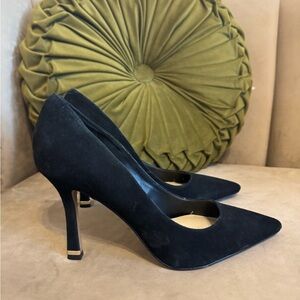 Kenneth Cole Black Suede Women's Heels